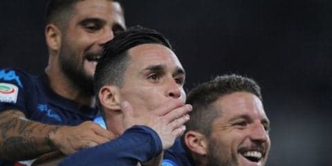 ナポリが5分で3発…メルテンスのゴラッソも飛び出し開幕5連勝