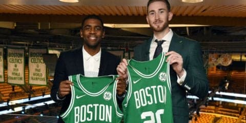 ゴードン・ヘイワードが移籍、カイリー・アービングとの共闘について語る「必ず18回目の優勝を成し遂げる」