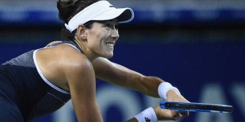 ムグルッサが初対戦のガルシアをストレートで退け準決勝へ [東レPPO]