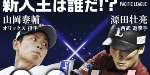 総合指標・WARで見る新人王争いマッチアップ