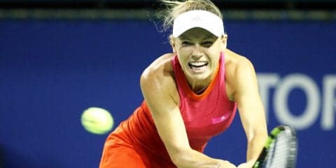 前年女王のウォズニアッキがチブルコバの途中棄権でベスト4進出 [東レPPO]