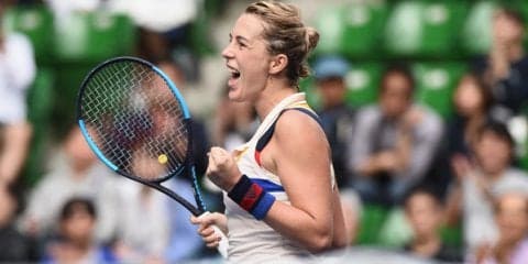 パブリウチェンコワがケルバーを倒してノーシードから決勝へ [東レPPO]