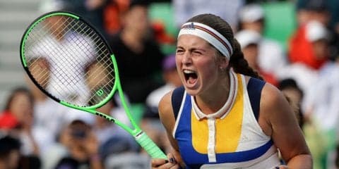 全仏女王オスタペンコがWTAツアー初優勝に王手 [韓国オープン]
