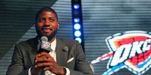 サンダー移籍で心機一転のポール・ジョージ、「昨シーズンの自分には十分な力がなかった」と認めベストプレーヤーを目指す