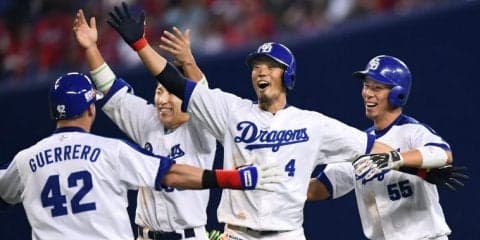 藤井が劇的サヨナラ打！中日が本拠地最終戦を白星で飾る！