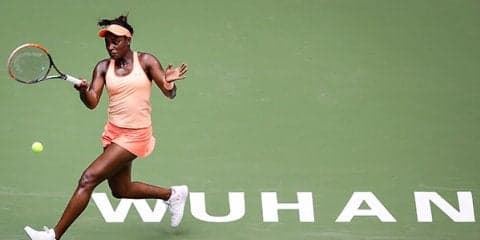 全米決勝進出者ふたりが1回戦敗退 [武漢オープン]