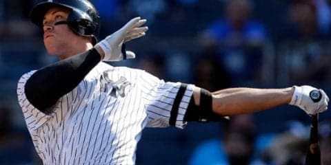 ジャッジが新人記録の50号　監督＆同僚称賛、サバシア「これがMVPというもの」