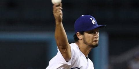 ダルビッシュ、7回1失点好投で3年ぶり2桁勝利！　マエケンに継投、ド軍100勝目