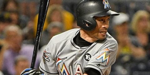 イチロー遊ゴロ、代打で4試合連続無安打　メジャー記録に残り「2」のまま