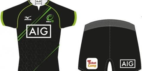 ラグビー世界選抜チーム、チケットキャンプとスポンサー契約…チケキャンスクラムシート販売
