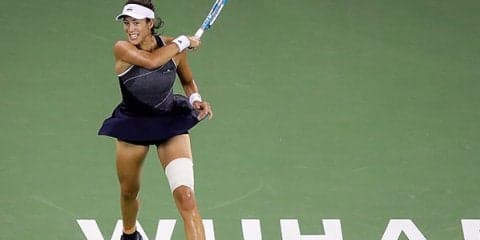 シードダウン相次ぐもムグルッサ、プリスコバ、オスタペンコが準々決勝に進出 [武漢オープン]