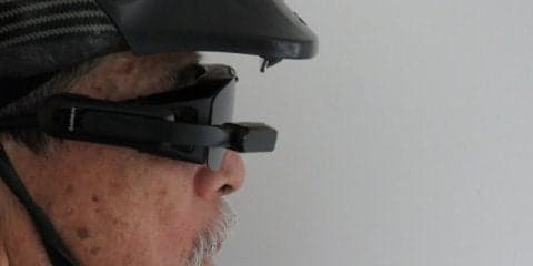 【津々見友彦の6輪生活】視線を下に落とさずナビ情報が確認できる「Garmin Varia Vision J」