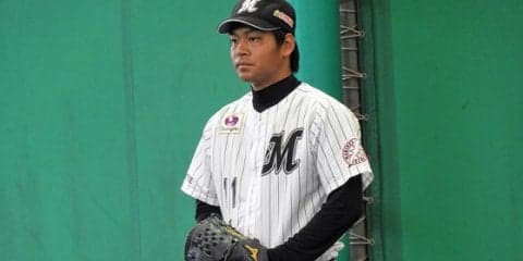 ロッテルーキー佐々木、自身3連勝かかった先発登板は雨天中止