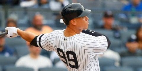 【MLB】ジャッジ52号で連勝も、ヤンキースはWCゲームへ　Rソックスの優勝決定