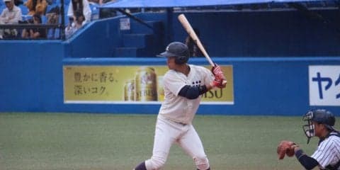 明大が攻守に4年生が躍動し立大圧倒！竹村春樹の先頭弾&水野匡貴13K完投で勝ち点3【東京六大学野球】