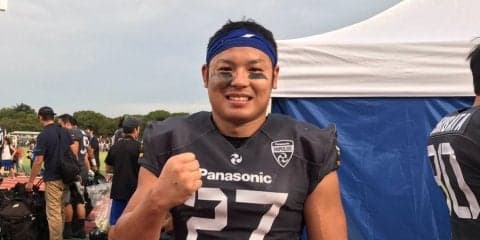 パナソニックが富士通に雪辱QB高田が2TDの活躍