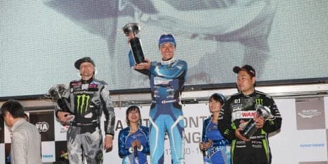 【FIAドリフト】追走でアルカディ・サレグラセブ選手が首位、総合優勝は川畑真人選手に!!