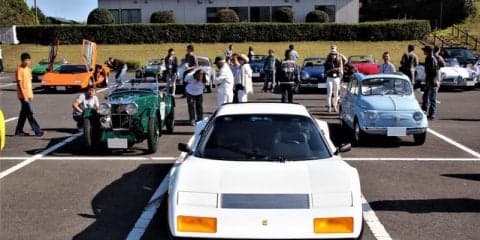 ファミリームードあふれるクラシックカーイベント…マロニエオートストーリ-秋ミーティング開催
