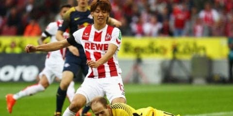 大迫勇也、今季初ゴールもケルンは7戦未勝利「食いしばってやるしかない」