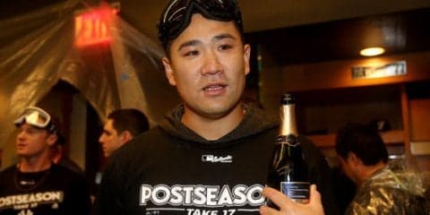田中将大、逆転勝利に「チームの力」　地区Sへ「次は貢献できるように」