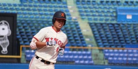 八田夏と北阪真規の2本塁打で日大が大勝し今季初の勝ち点！ドラフト候補・鍬原拓也7失点KO【東都大学野球 秋季リーグ戦 中央大vs日本大3回戦】