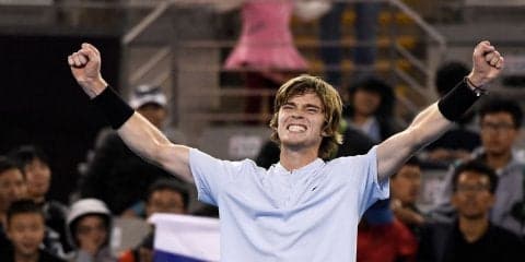 新星ルブレフがベルディヒを撃破[チャイナ・オープン]