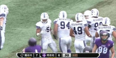 龍谷大学 vs 同志社大学 (宝ヶ池球技場)
