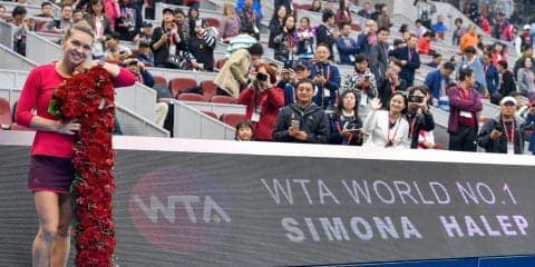 シモナ・ハレプ、世界ランク1位へ[チャイナ・オープン]