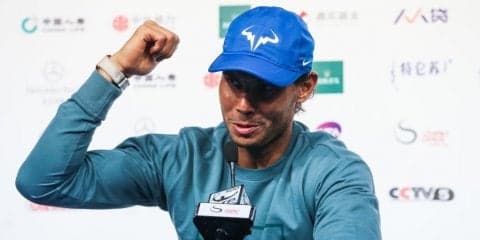 ナダル、今季60勝目を挙げ、決勝進出へ[チャイナ・オープン]