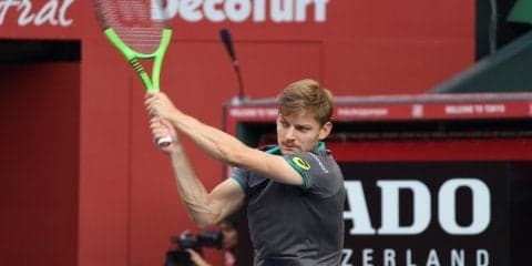 2週連続優勝へゴファンが王手、第1セット先取[楽天ジャパンオープン]