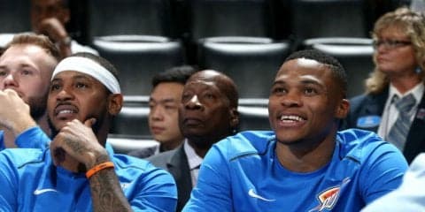 ラッセル・ウェストブルックはチームケミストリーを語らず「シーズンを通じて作られるもので、一夜では完成しない」