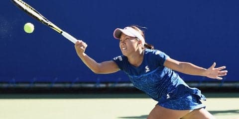 奈良くるみはシューアイに完敗で1回戦敗退[香港テニス・オープン]