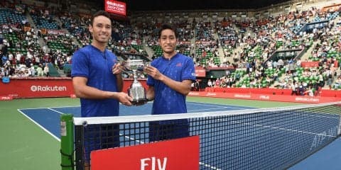 「楽天ジャパンオープン」ダブルス優勝のマクラクラン勉、自身の経緯を語る。