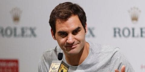 上海マスターズに前乗りしたフェデラー「地下鉄に乗った体験は最高だった。」と庶民的な一面を見せた。[上海ロレックス・マスターズ]