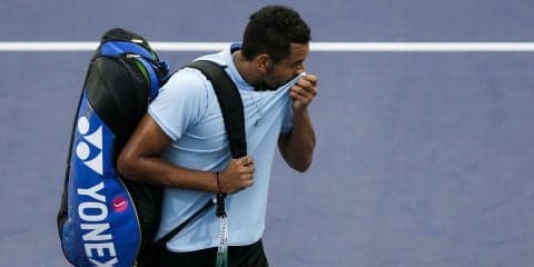 キリオスが2年連続の無気力試合[上海ロレックス・マスターズ]