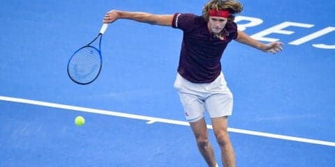 ズベレフが圧倒。試合時間わずか12分で相手をリタイアに追い込む[上海ロレックス・マスターズ]