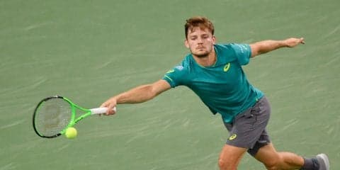 2週連続優勝のゴファンは疲れが見られ2回戦敗退[上海ロレックス・マスターズ]