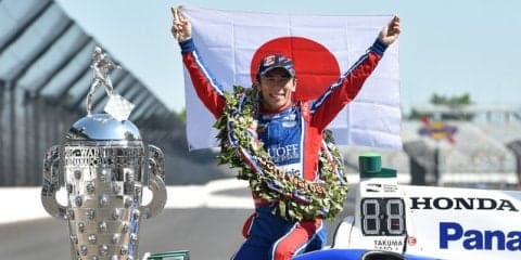 【ホンダサンクスデー2017】佐藤琢磨、インディ500優勝マシンでデモラン　12月3日、入場無料で開催