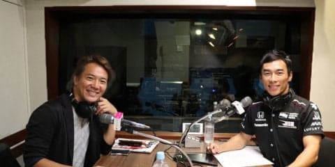 佐藤琢磨「車体を0.25mm調整した違いが分かる」…TOKYO FMに登場
