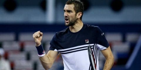 チリッチが少ないチャンスをものにしベスト8進出[上海ロレックス・マスターズ]