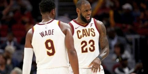 キャブズに黄信号！ 足首を痛めたレブロン・ジェームズはプレシーズン最終戦を回避、セルティックスとの開幕戦も欠場？