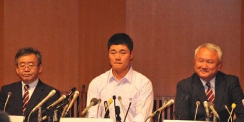 プロ志望届締切、競合必至の早実・清宮ら高校生、大学生合計210人が提出