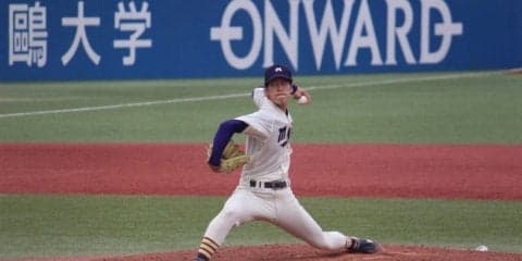 国内外での豊富な経験を生かして投球の幅を広げた即戦力左腕　齊藤大将（明治大）