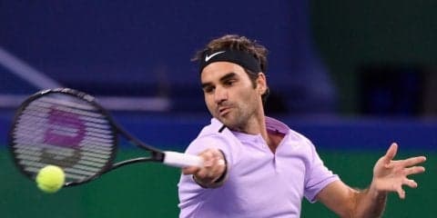 フェデラーがガスケを熱戦の末に下し、準決勝へ順当に進出[上海ロレックス・マスターズ]