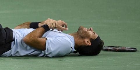 デル ポトロ、左手の負傷で病院へ[上海ロレックス・マスターズ]