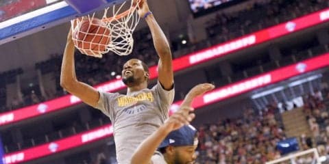 ケビン・デュラントがヤニス・アデトクンボを絶賛「史上最高の選手になれる逸材」