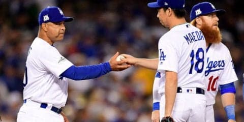 【MLB】3戦連続完璧投球でPS2勝目、前田健太に指揮官脱帽「凄まじい自信手にしてる」