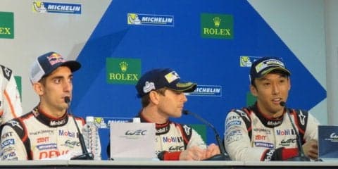 【WEC 第7戦 富士】最後は赤旗中断のまま終了…トヨタが母国戦1-2フィニッシュ、中嶋一貴らの8号車が優勝