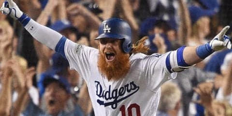 ドジャース、ターナーの劇的サヨナラ3ランで2連勝　PSは怒濤の5連勝！