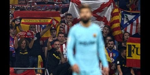 アトレティコ戦でピケにブーイング。政治がバルサを揺るがした２週間